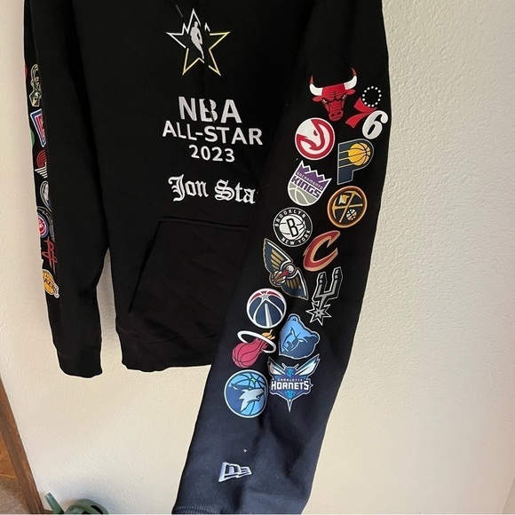 NWT NBA All Star Jon Stan Hoodie - Picture 3 of 6